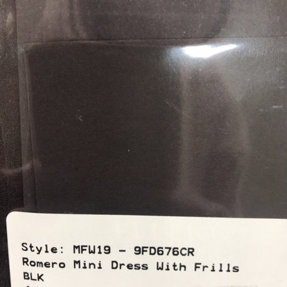 ELLERY ROMERO MINI DRESS WITH FRILLS - Picture 6 of 6